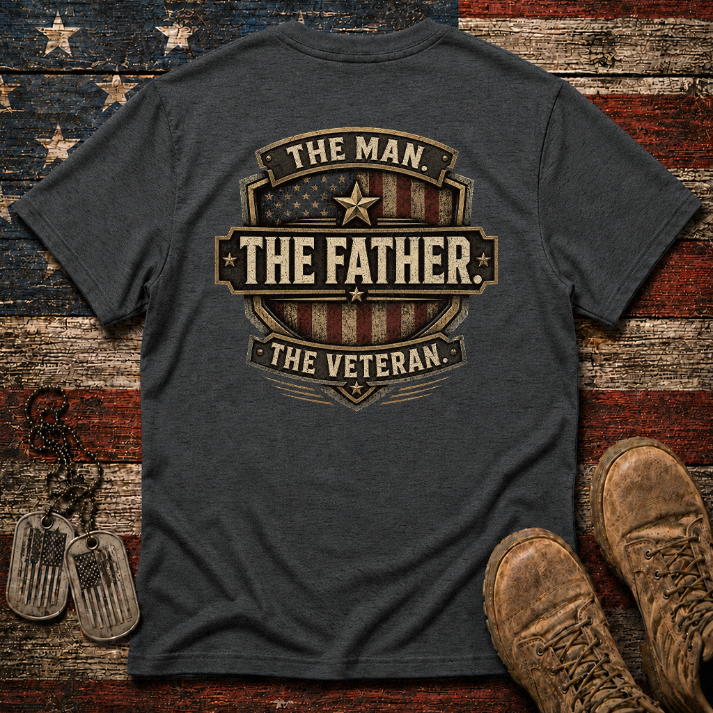 The Man The Father The Veteran Classic Tee