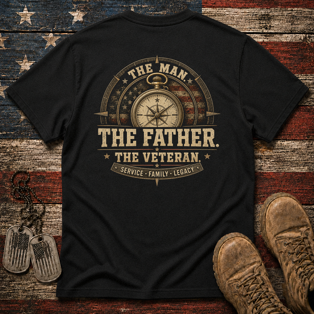 The Man The Father The Veteran Classic Tee