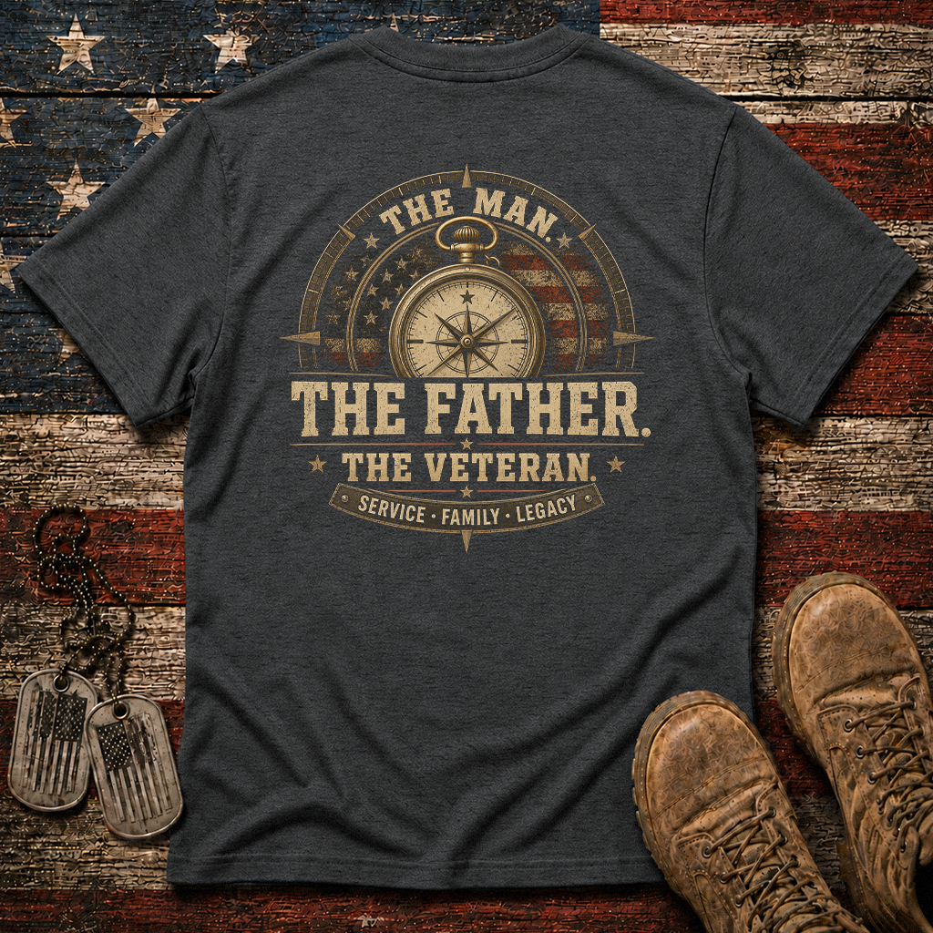 The Man The Father The Veteran Classic Tee