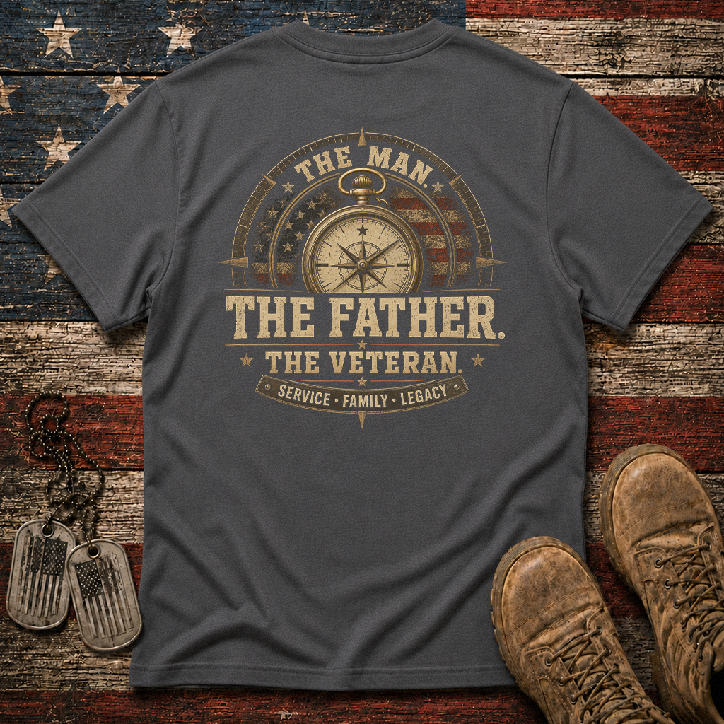 The Man The Father The Veteran Classic Tee