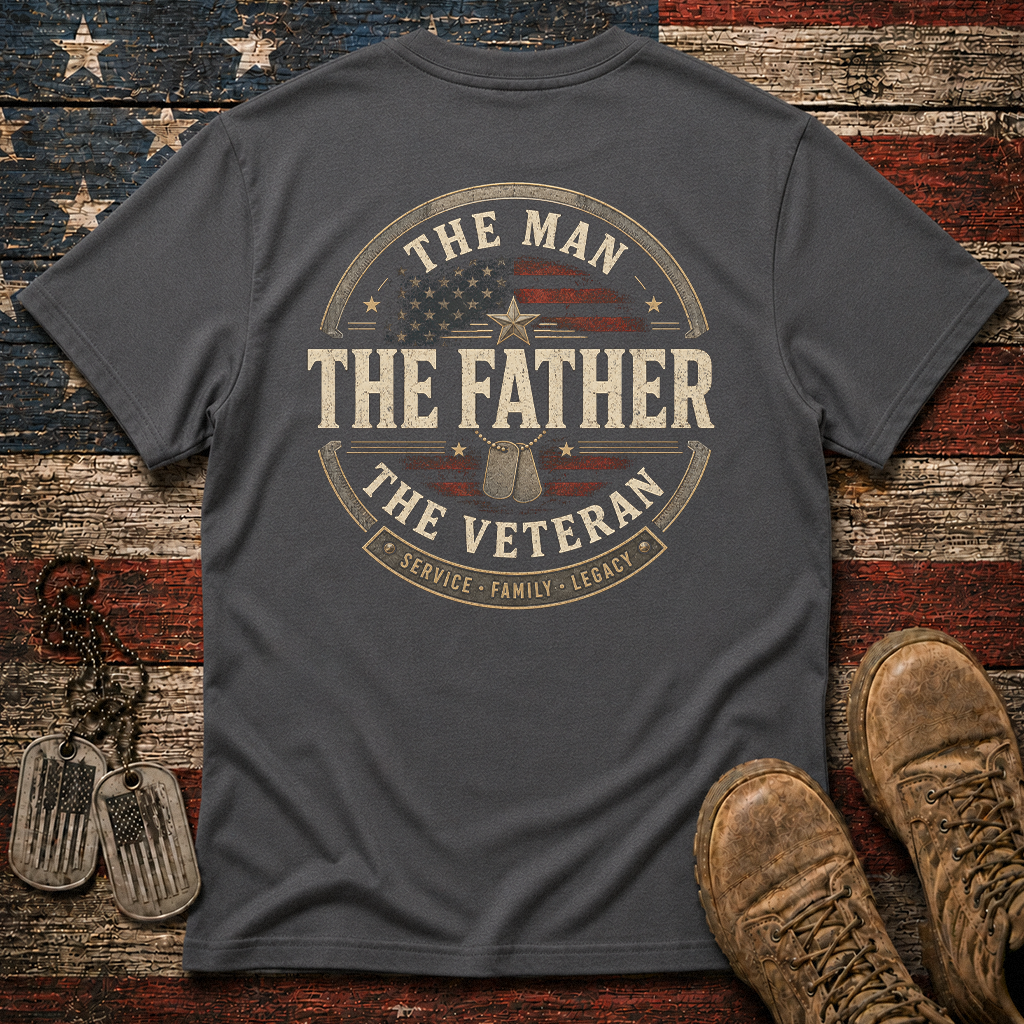 The Man The Father The Veteran Classic Tee