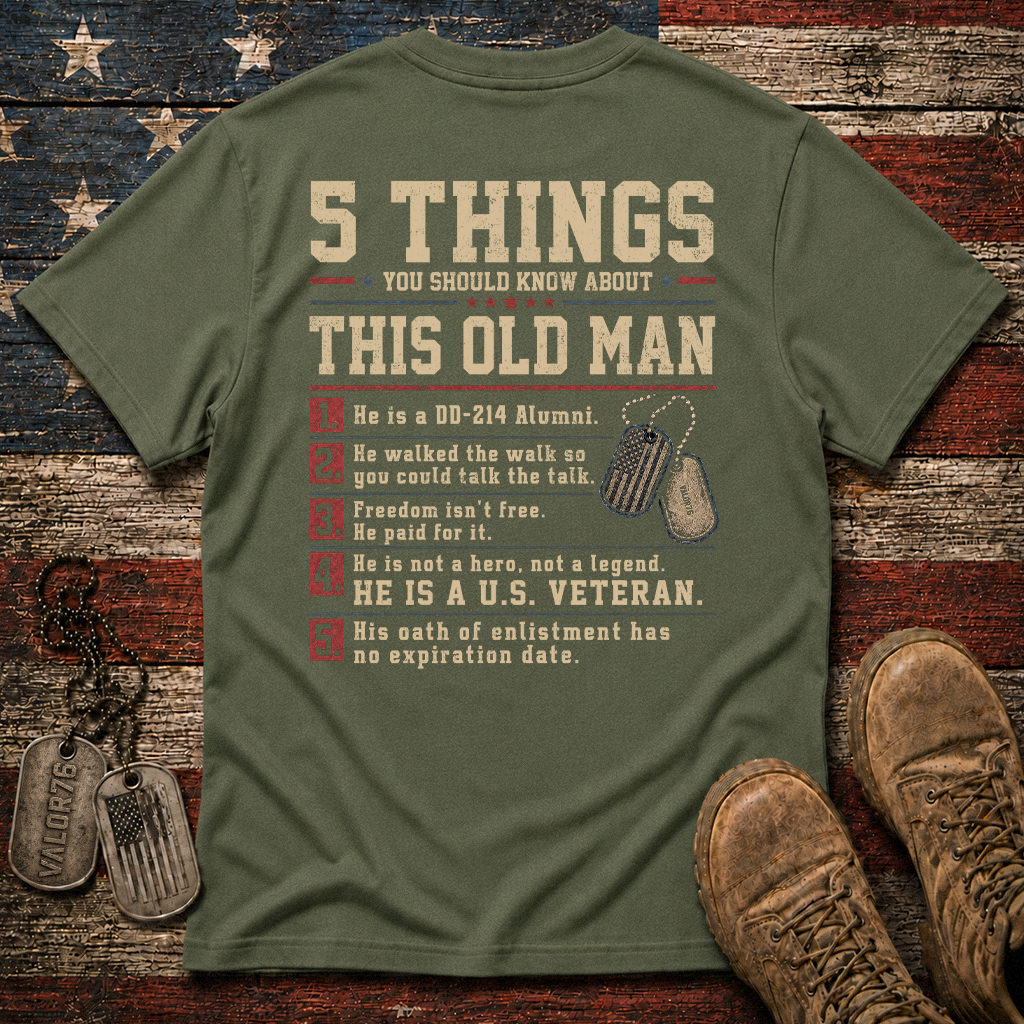 5 Things About This Old Man Classic Tee
