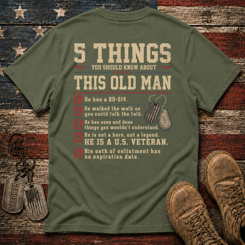 5 Things About This Old Man Classic Tee