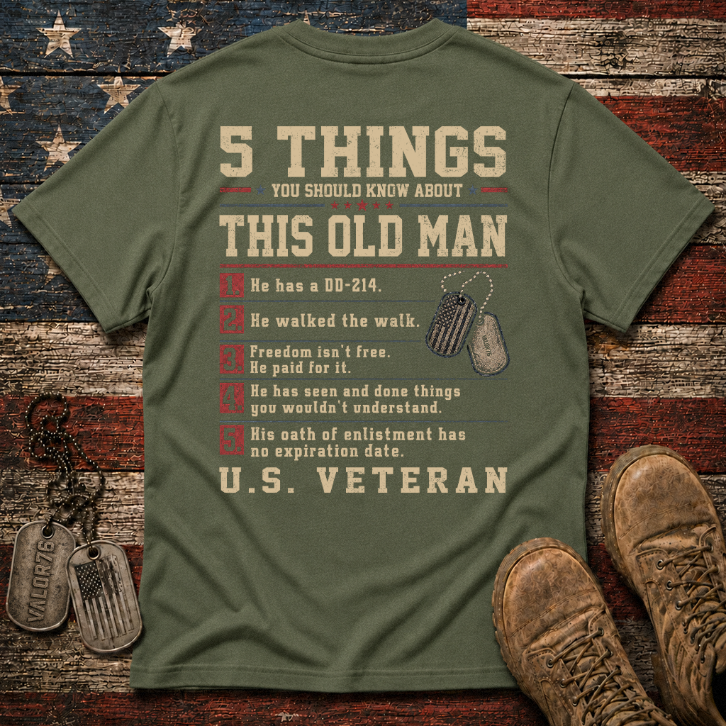 5 Things About This Old Man Classic Tee