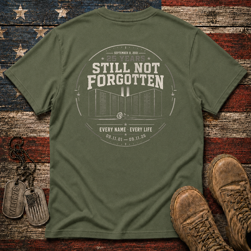 25 Years Sill Not Forgotten 9.11 Classic Tee
