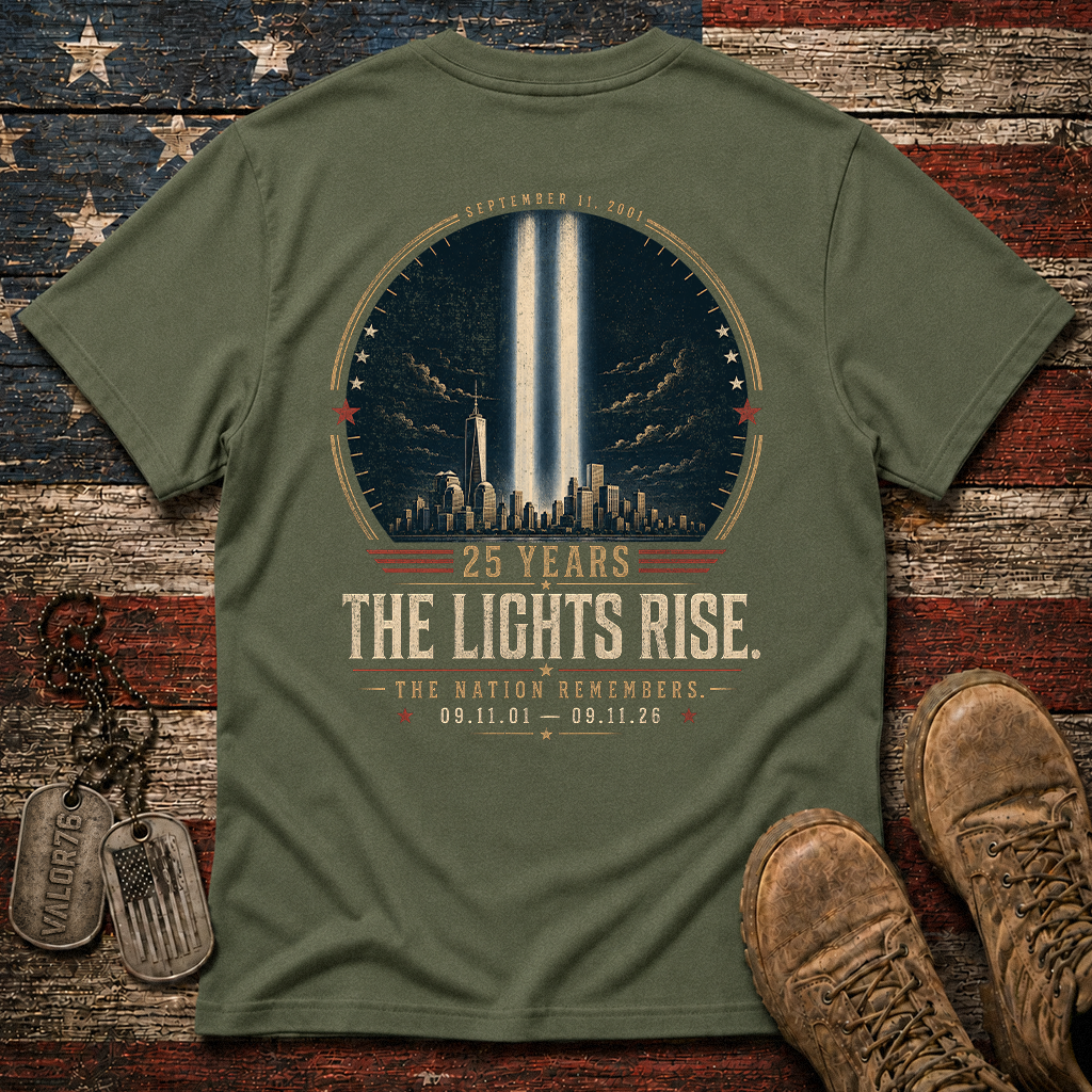 25 Years The Lights Rise 9.11 Classic Tee