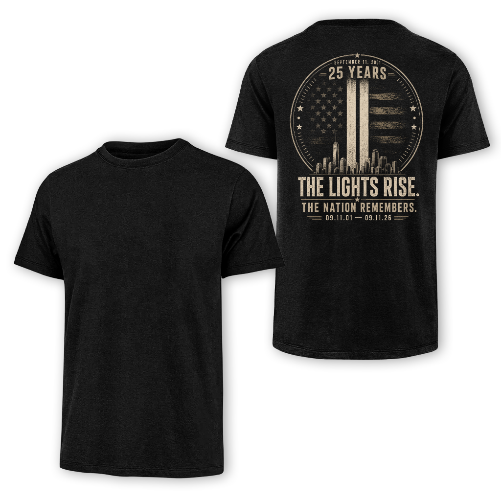 25 Years The Lights Rise 9.11 Classic Tee