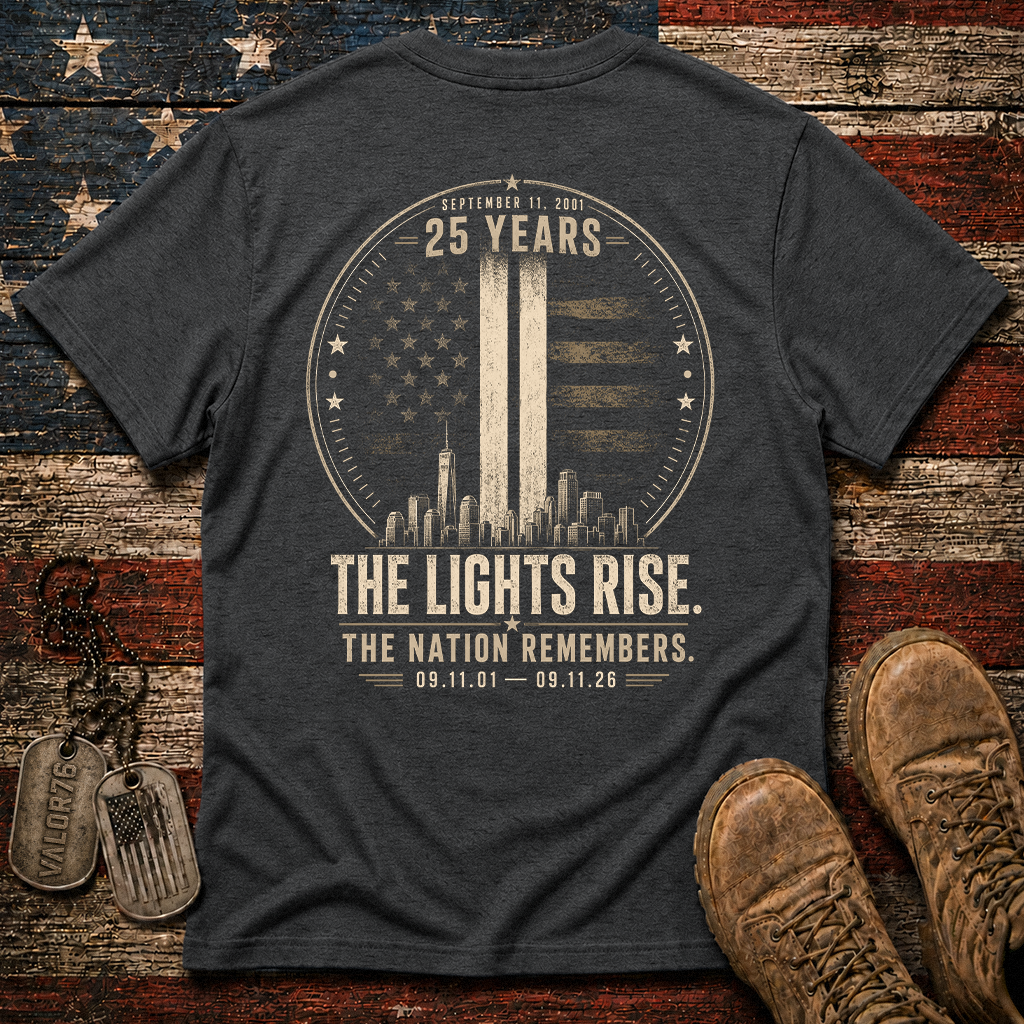 25 Years The Lights Rise 9.11 Classic Tee