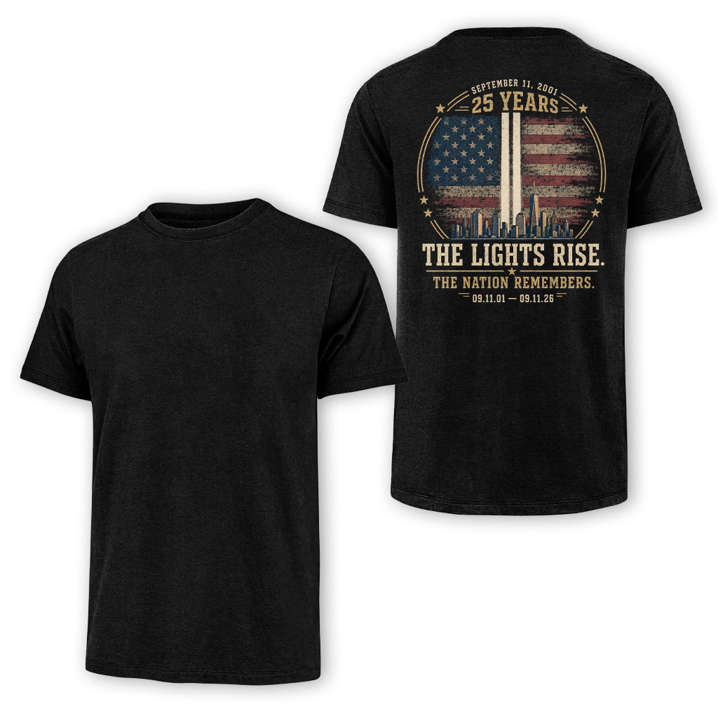 25 Years The Lights Rise 9.11 Classic Tee