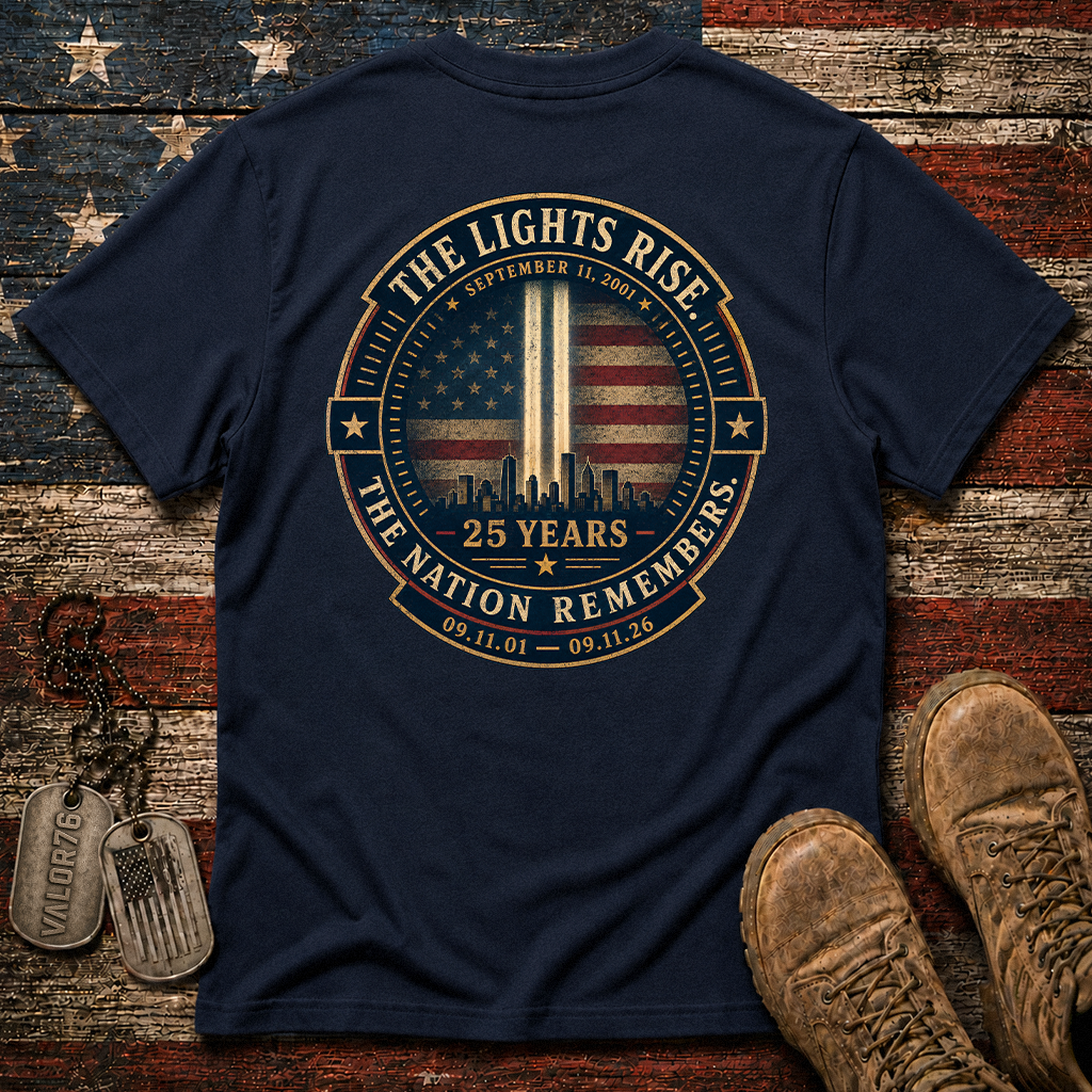 25 Years The Lights Rise 9.11 Classic Tee