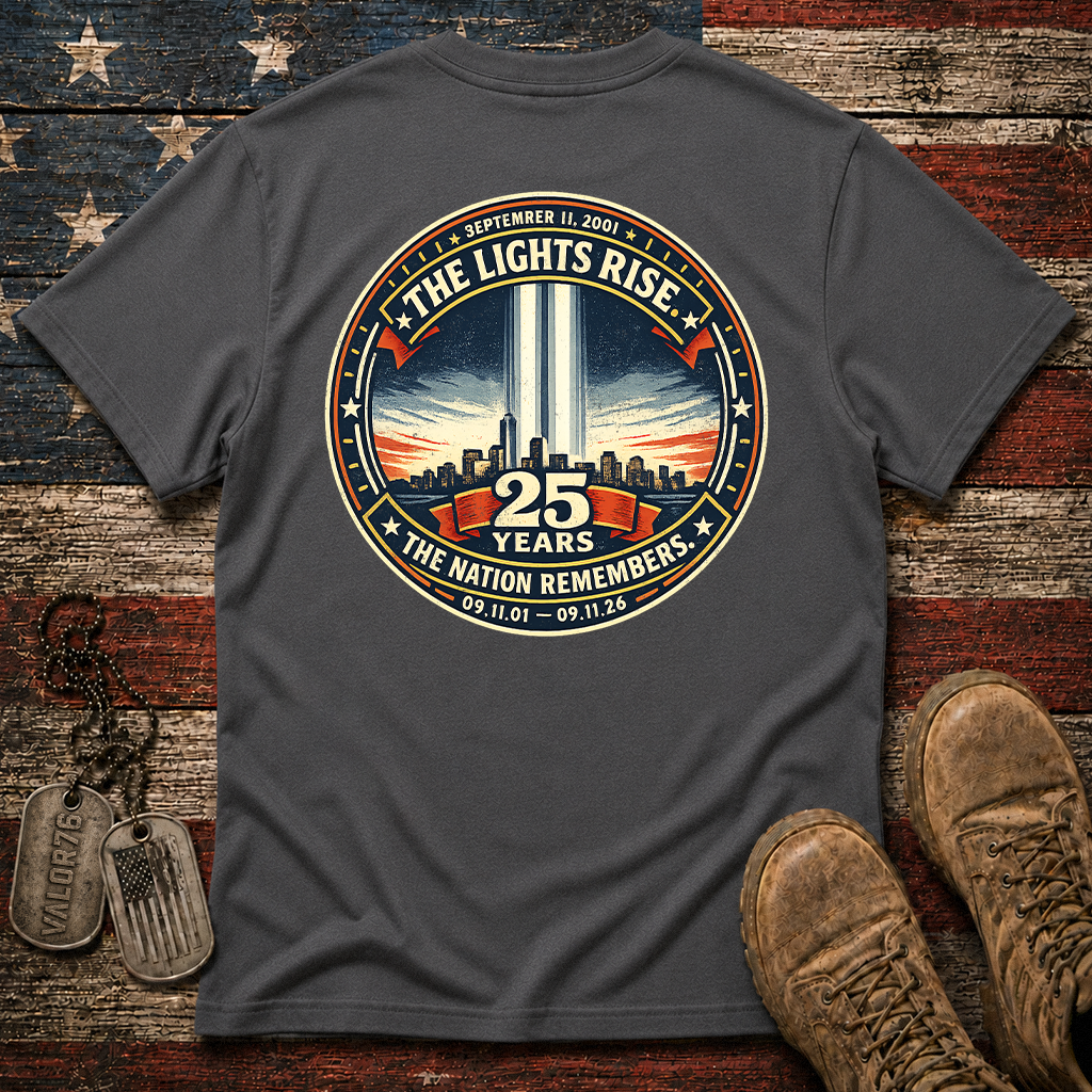 25 Years The Lights Rise 9.11 Classic Tee