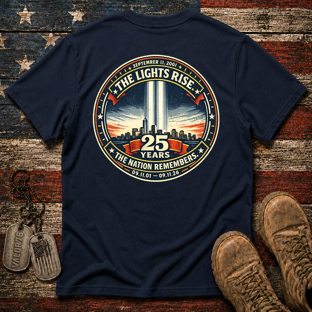 25 Years The Lights Rise 9.11 Classic Tee