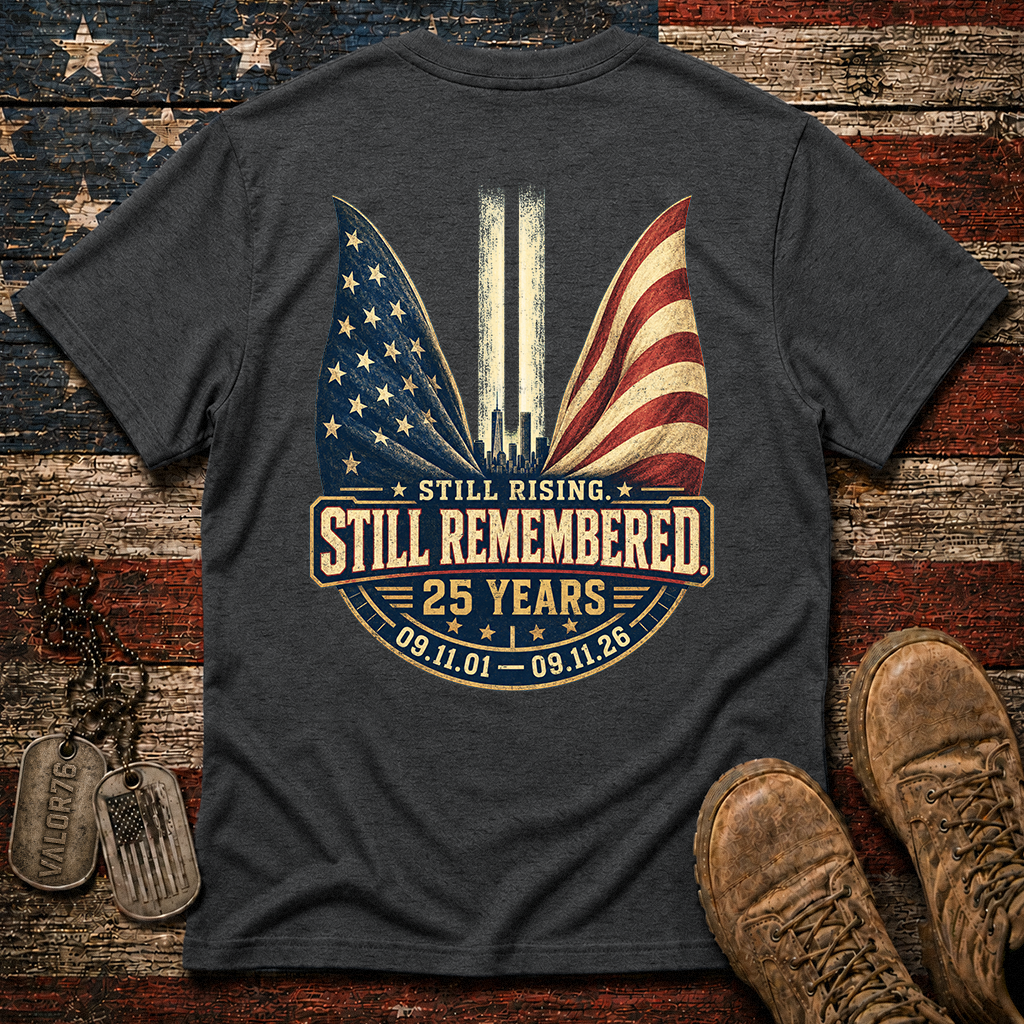 25 Years Still Rising Still Remembered 9.11 Classic Tee