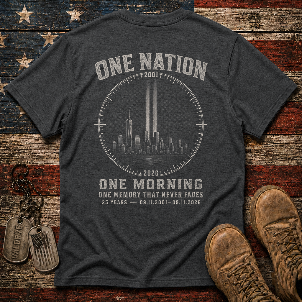 25 Years One Nation One Memory 9.11 Classic Tee