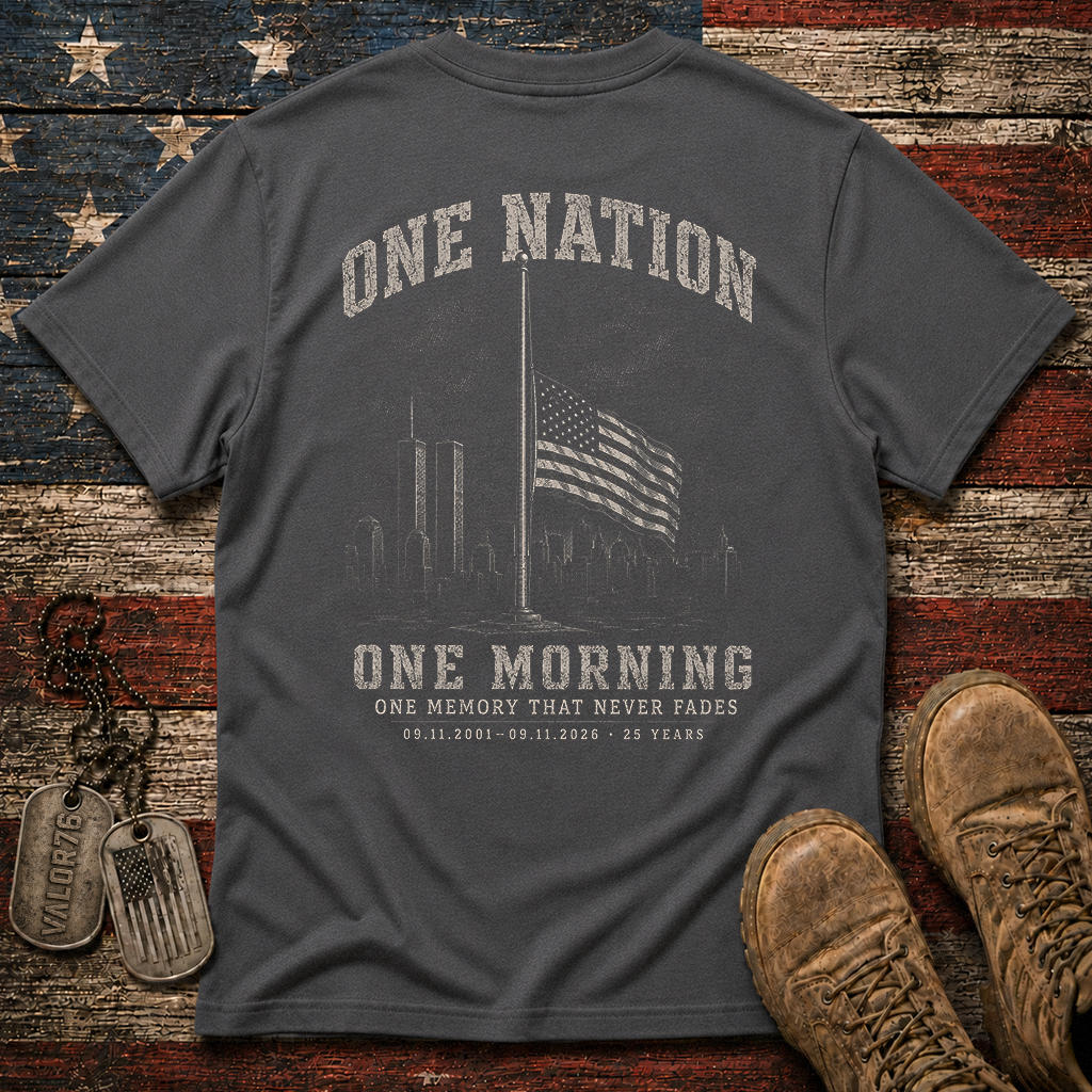 25 Years One Nation One Memory 9.11 Classic Tee