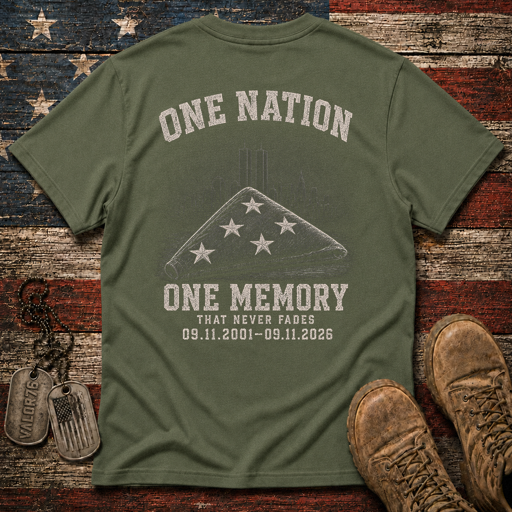 25 Years One Nation One Memory 9.11 Classic Tee