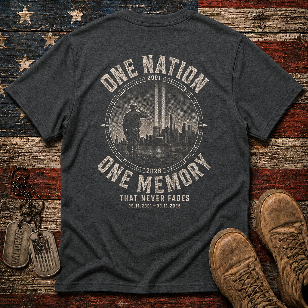 25 Years One Nation One Memory 9.11 Classic Tee