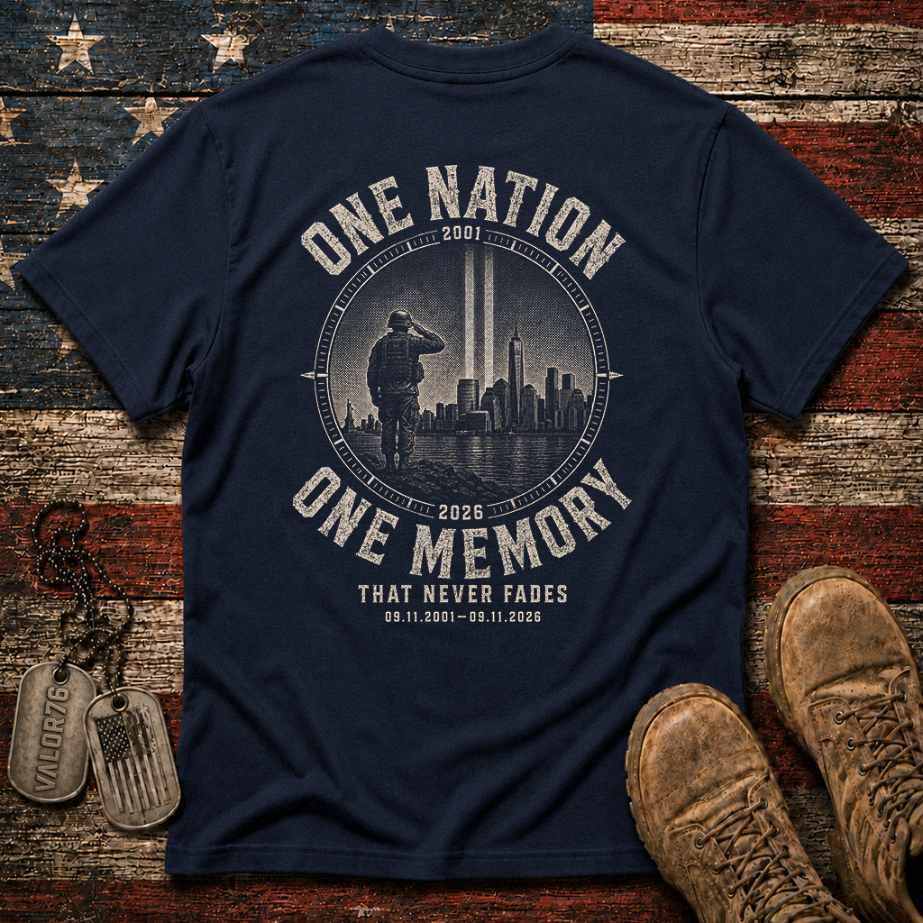 25 Years One Nation One Memory 9.11 Classic Tee
