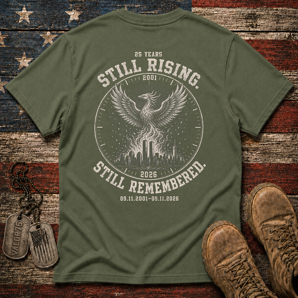 25 Years Still Rising Still Remembered 9.11 Classic Tee