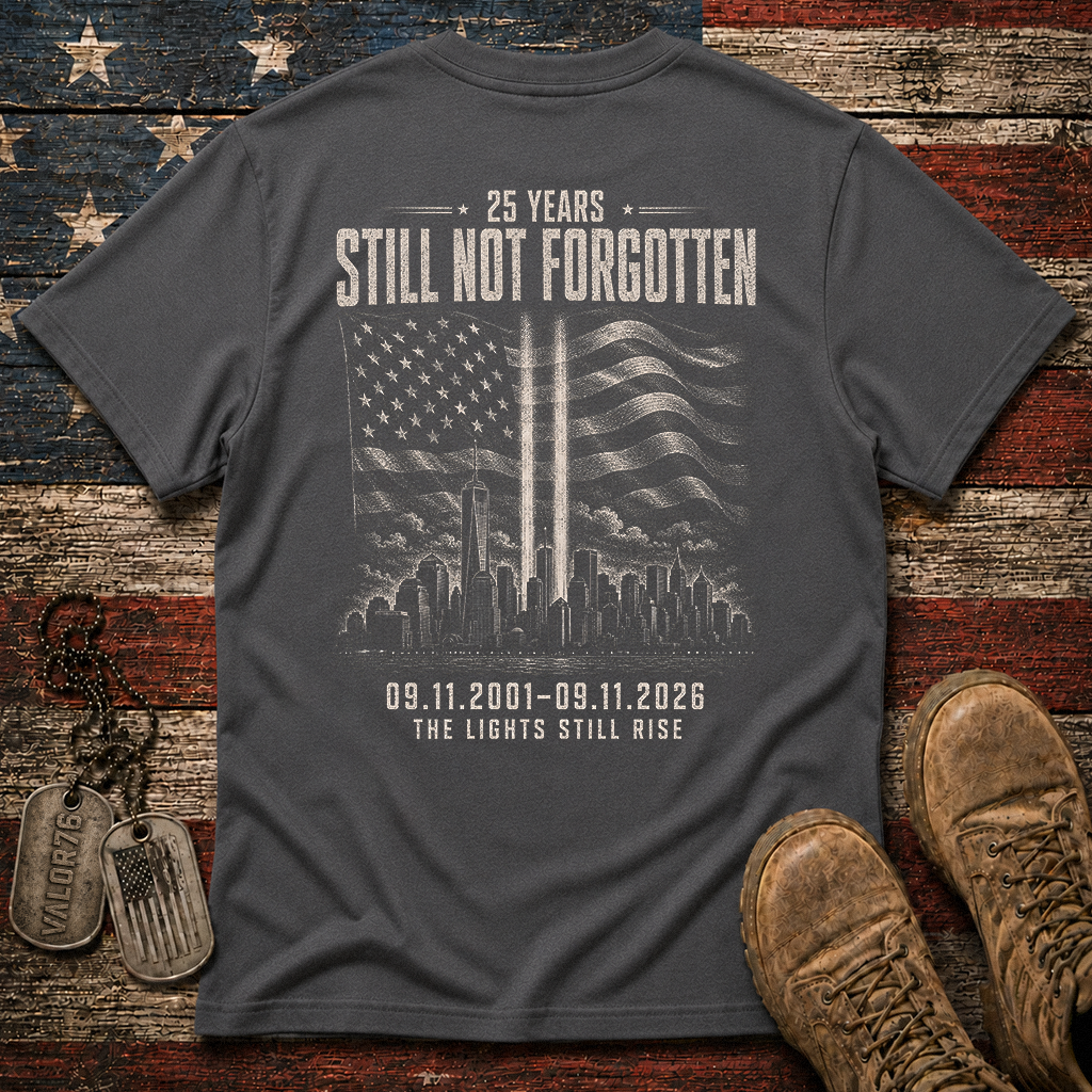 25 Years Still Not Forgotten 9.11 Classic Tee