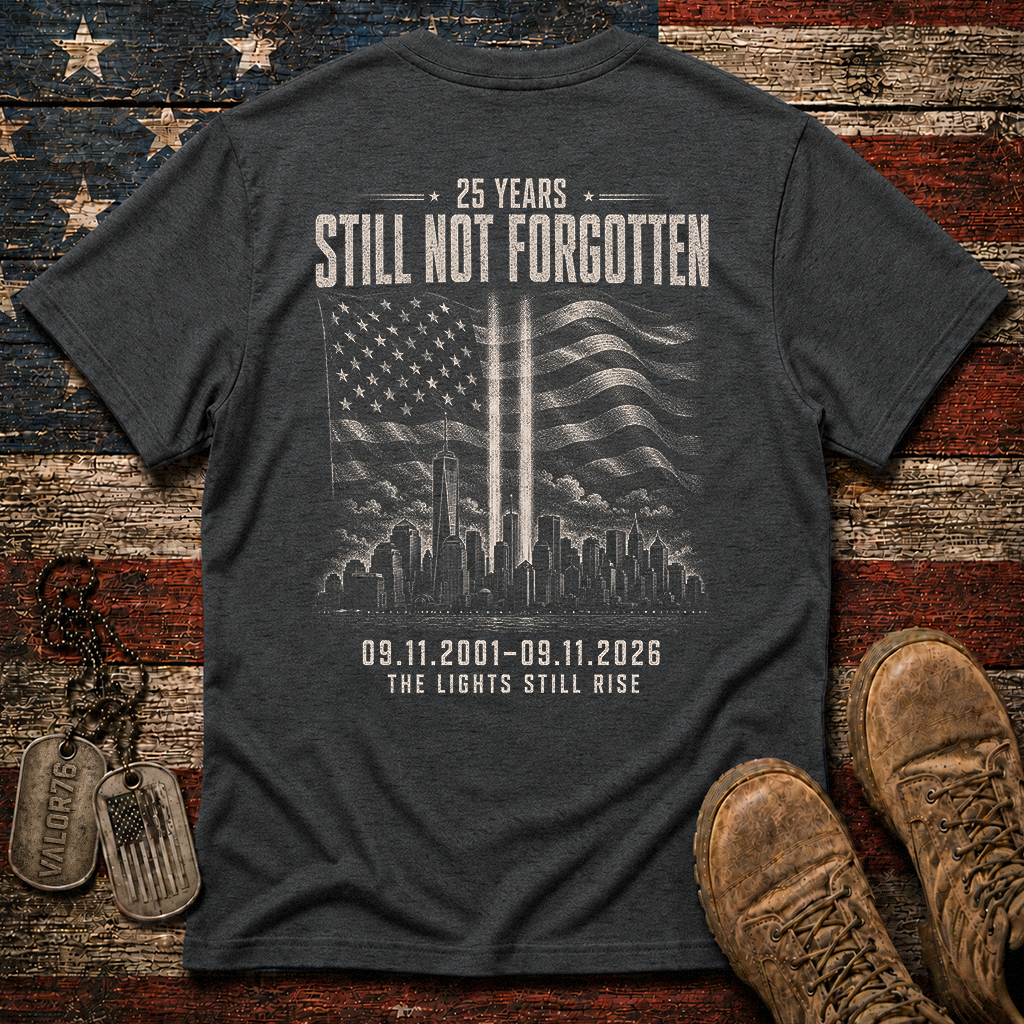 25 Years Still Not Forgotten 9.11 Classic Tee