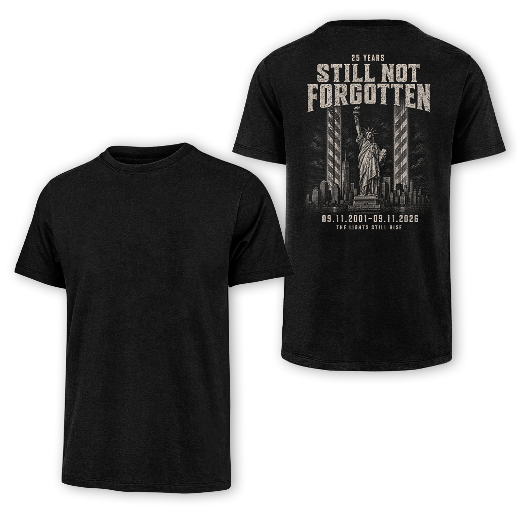 25 Years Still Not Forgotten 9.11 Classic Tee