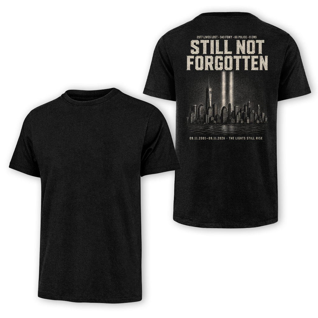 25 Years Still Not Forgotten 9.11 Classic Tee