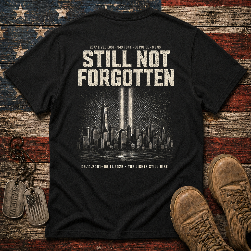25 Years Still Not Forgotten 9.11 Classic Tee