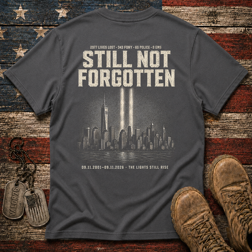 25 Years Still Not Forgotten 9.11 Classic Tee
