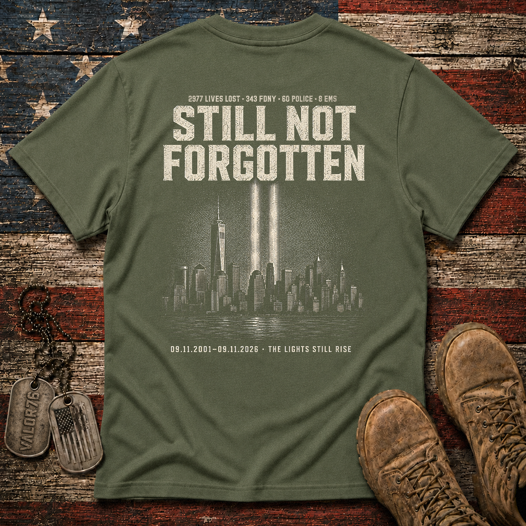 25 Years Still Not Forgotten 9.11 Classic Tee