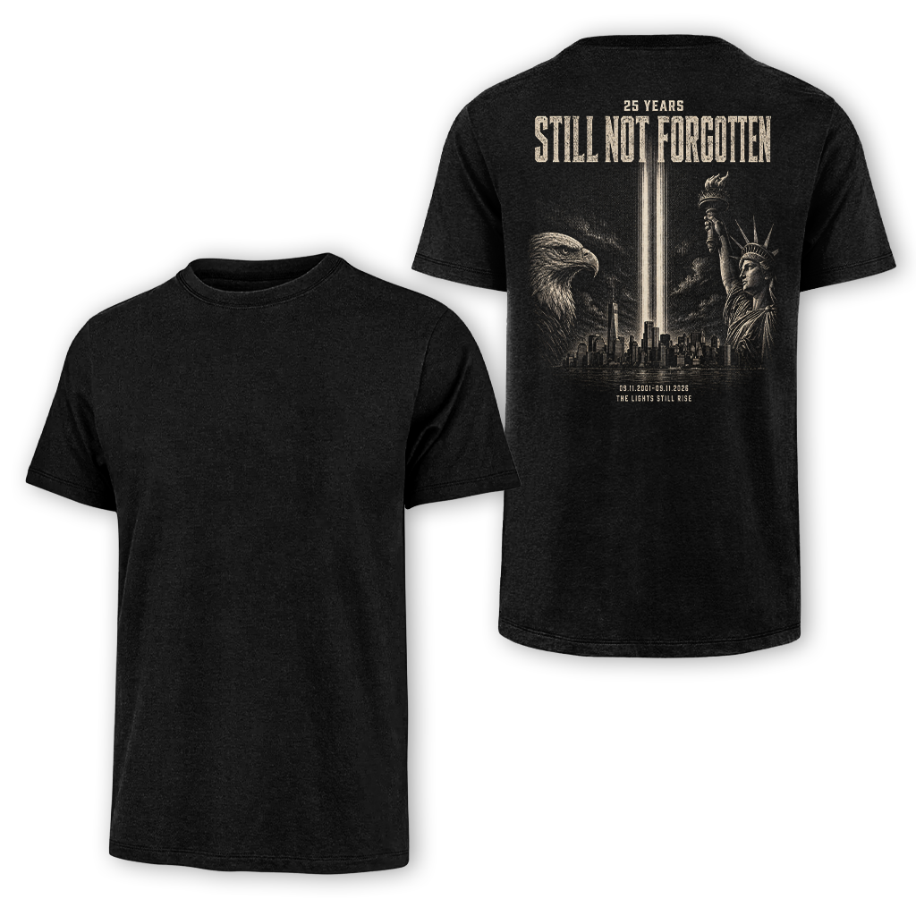 25 Years Still Not Forgotten 9.11 Classic Tee