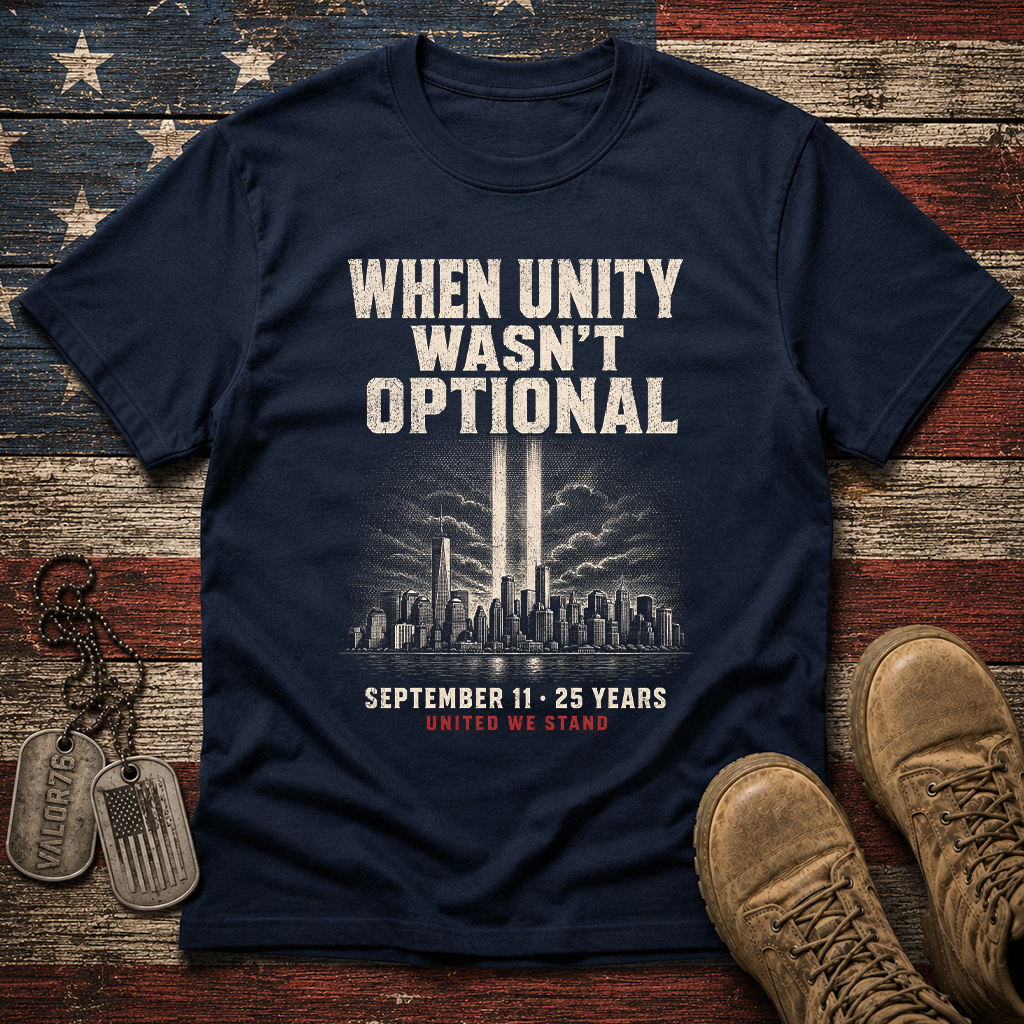 Unity Wasn't Optional 25 Years 9.11 Classic Tee
