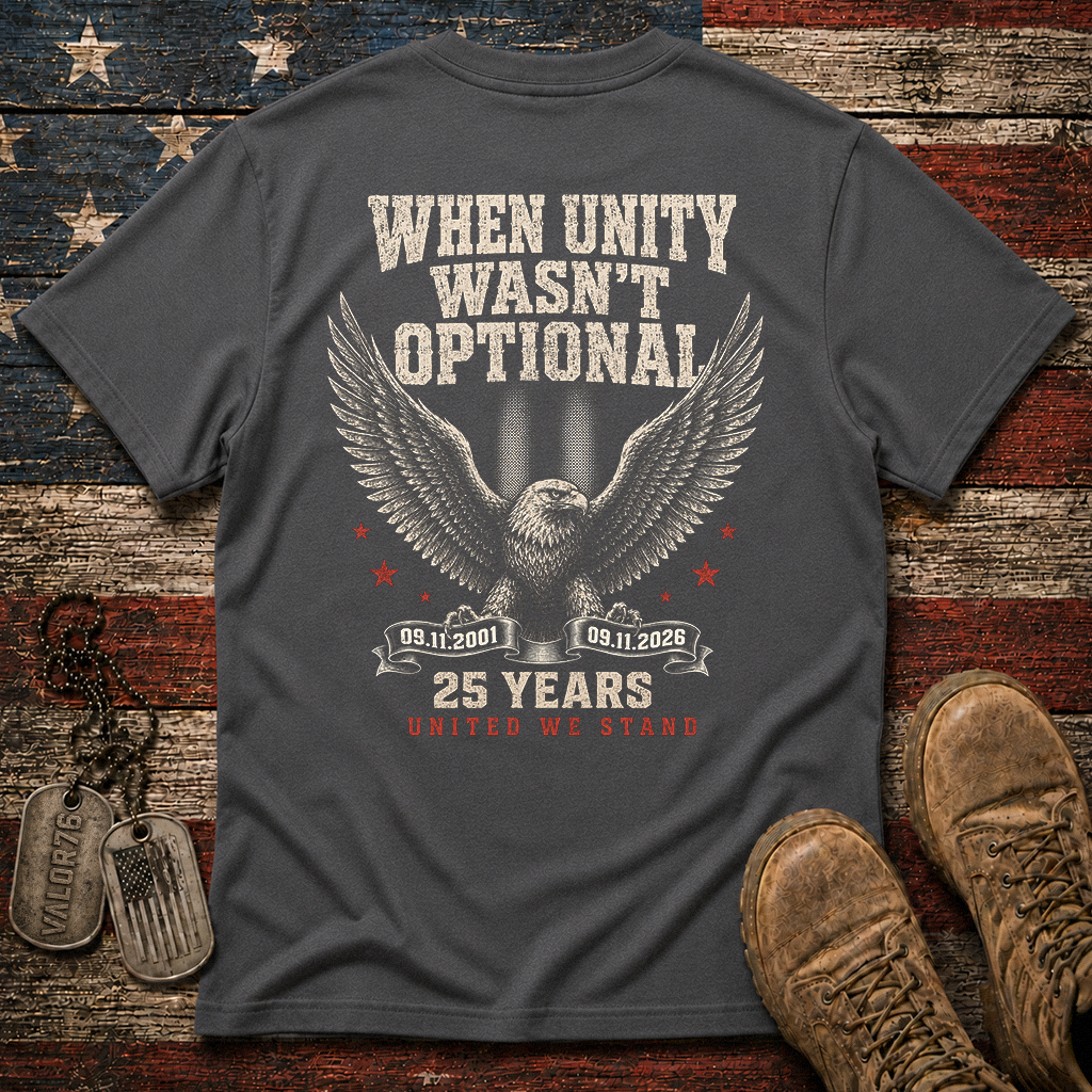 Unity Wasn't Optional 25 Years 9.11 Classic Tee