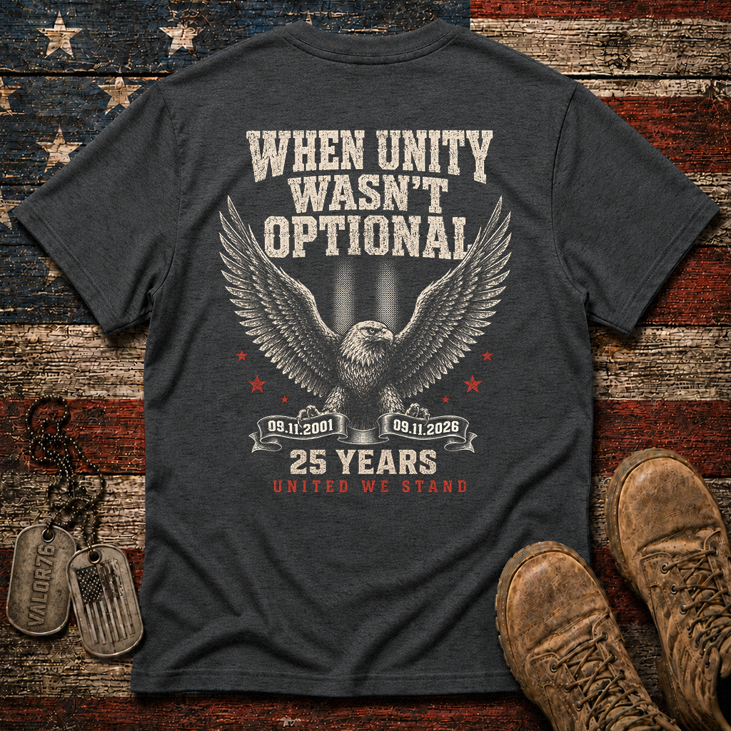 Unity Wasn't Optional 25 Years 9.11 Classic Tee
