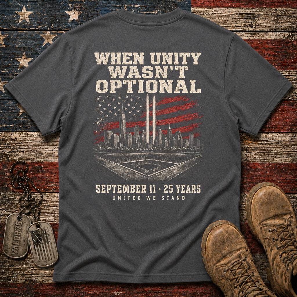 Unity Wasn't Optional 25 Years 9.11 Classic Tee