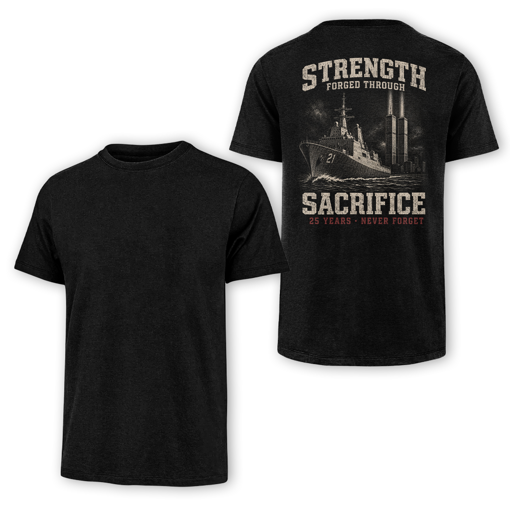 Strength Forged Through Sacrifice 25 Years 9.11 Classic Tee