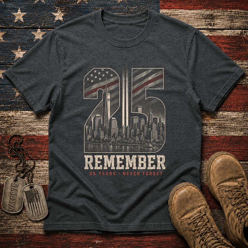 25 Years Remember 9.11 Classic Tee