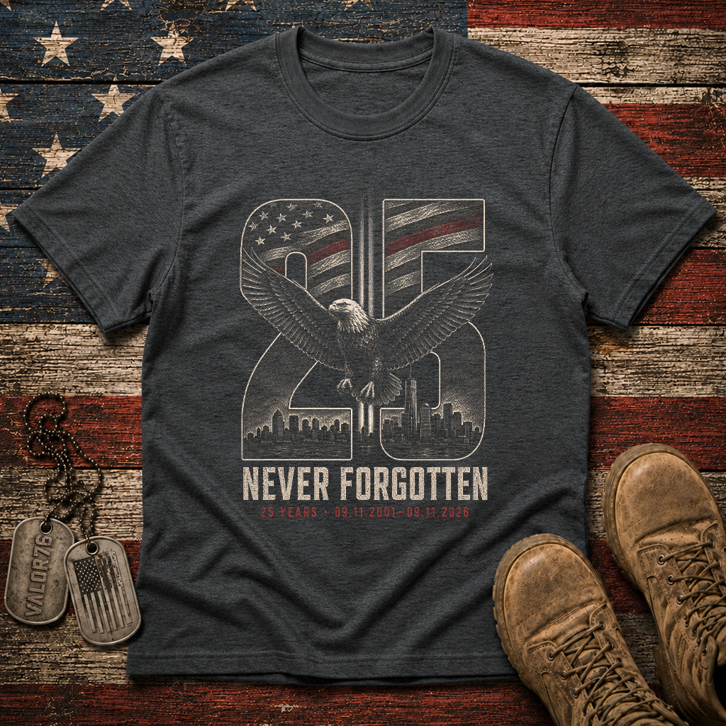 25 Years Remember 9.11 Classic Tee