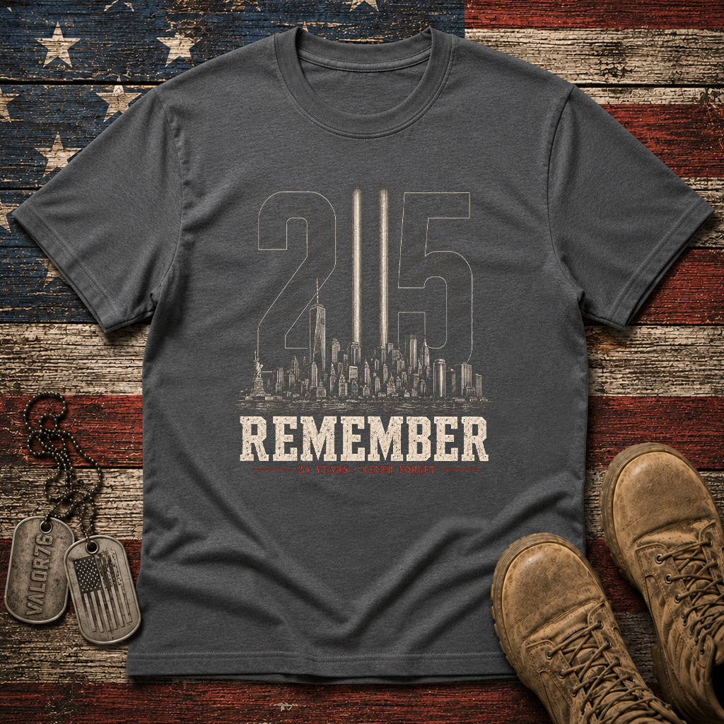 25 Years Remember 9.11 Classic Tee