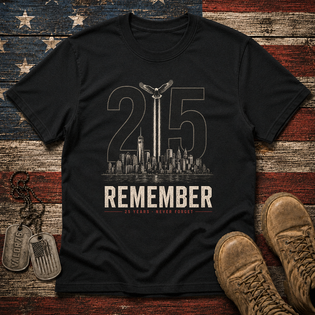 25 Years Remember 9.11 Classic Tee