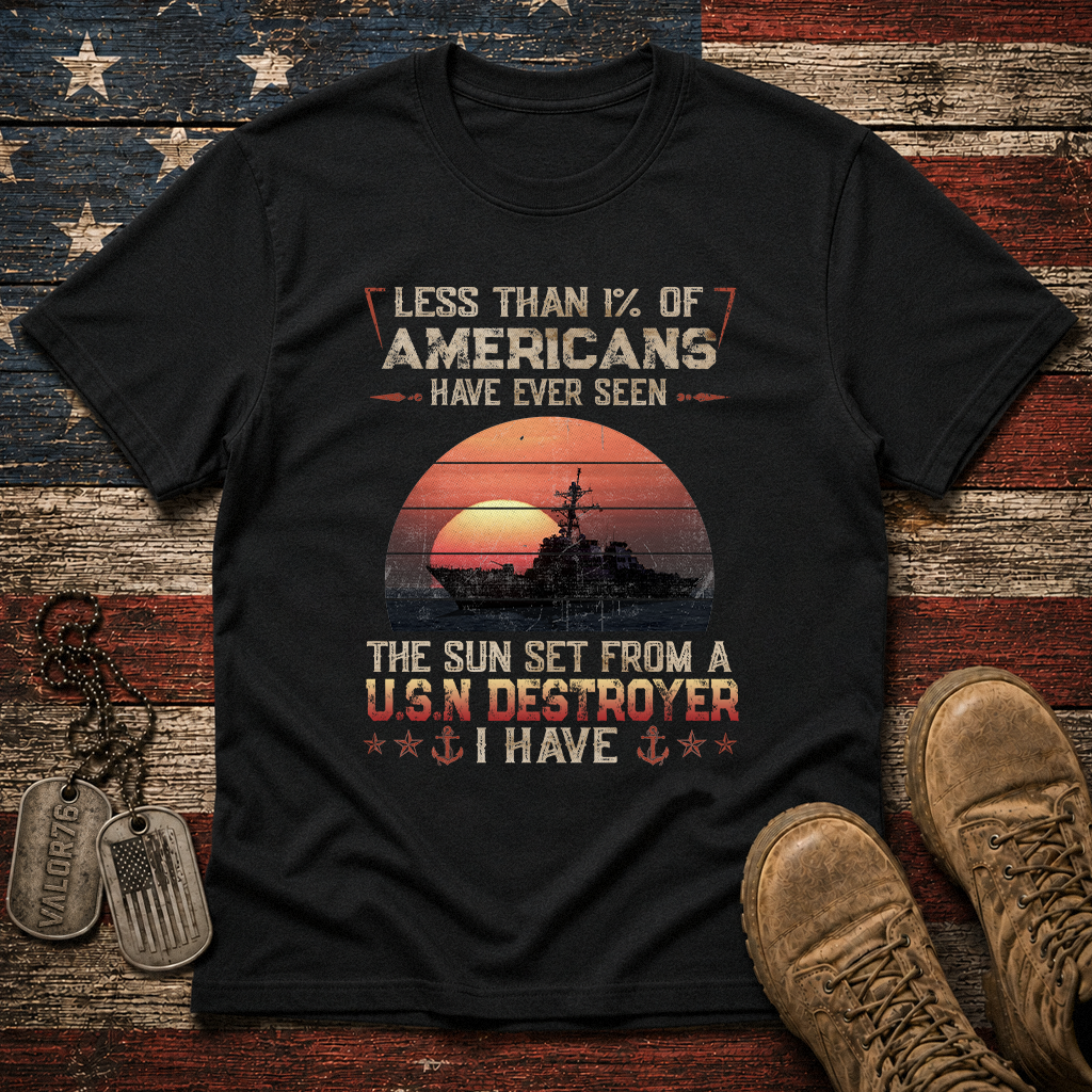 Less Than 1% Destroyer Classic Tee