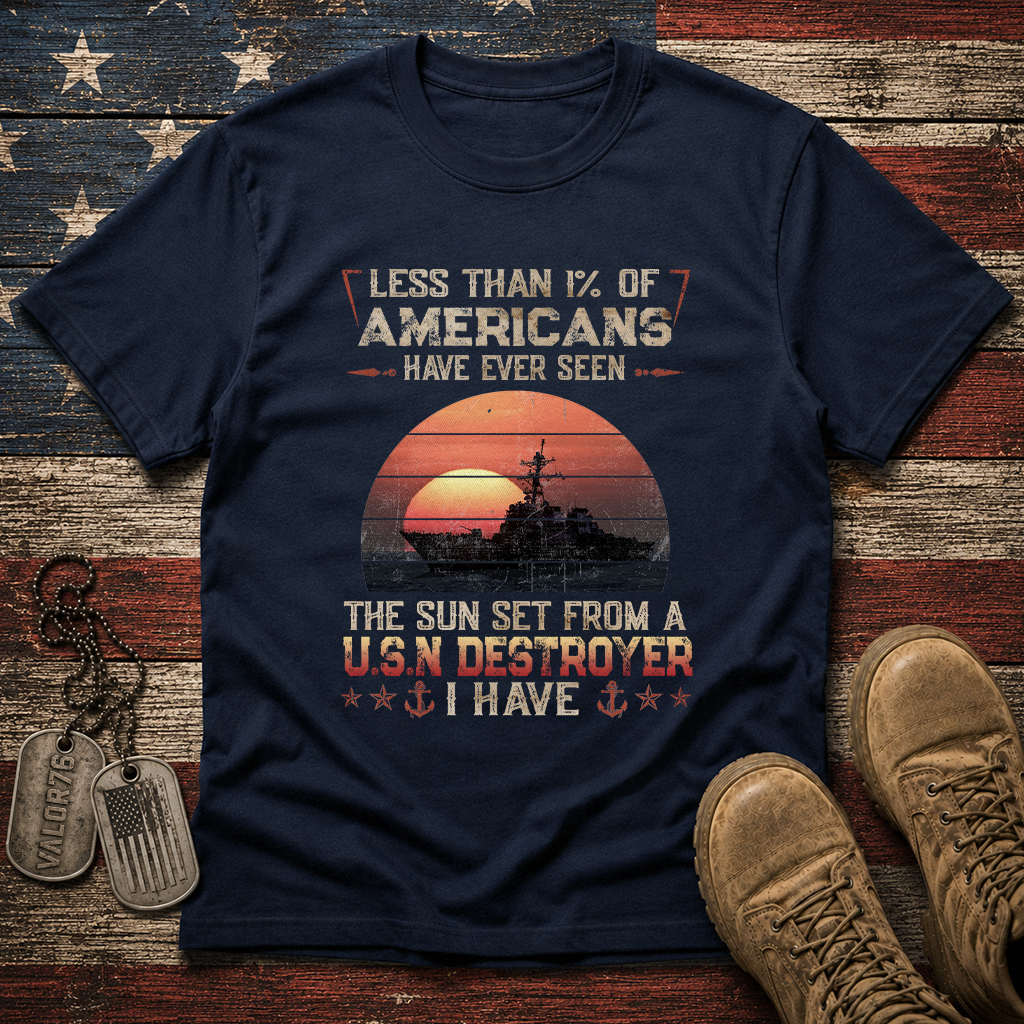 Less Than 1% Destroyer Classic Tee