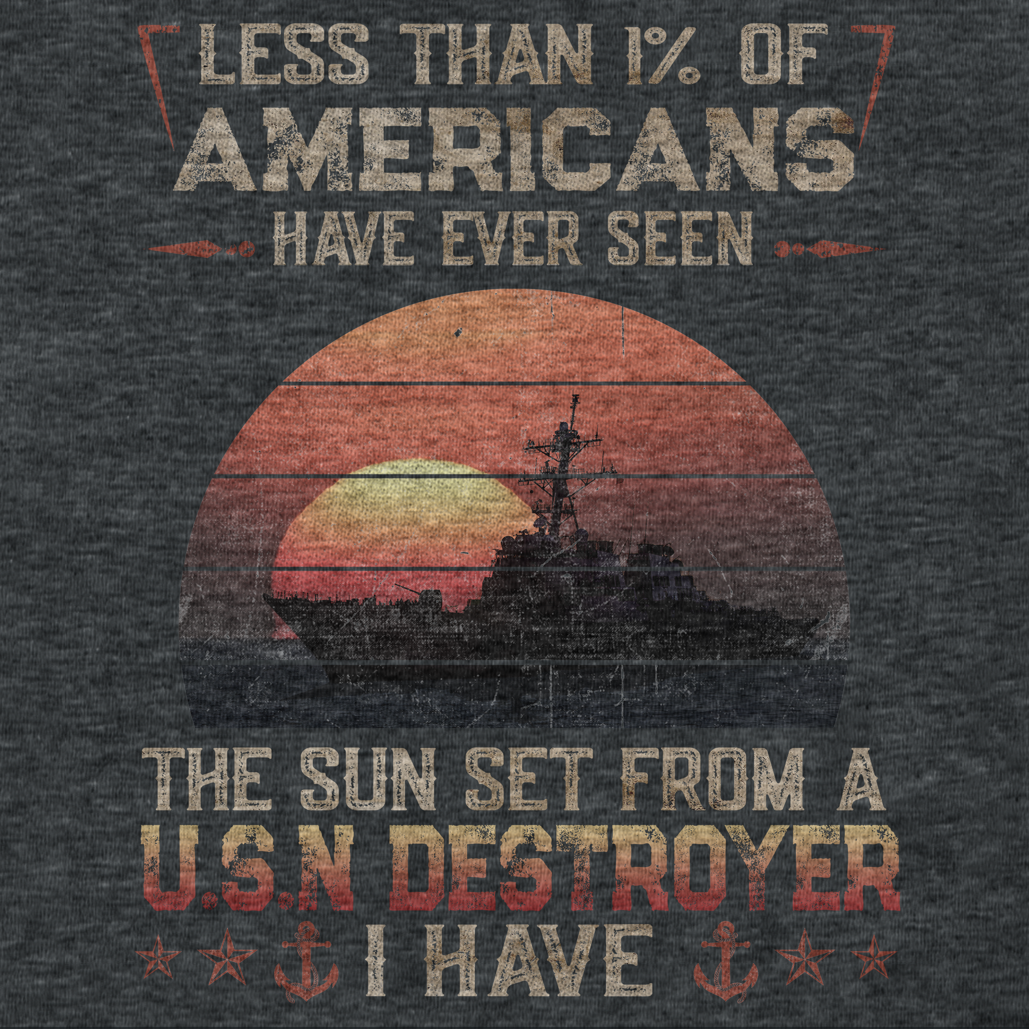 Less Than 1% Destroyer Premium T-Shirt