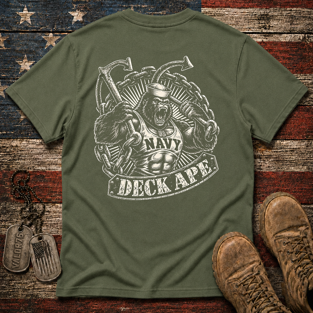Deck Ape Navy Classic Tee