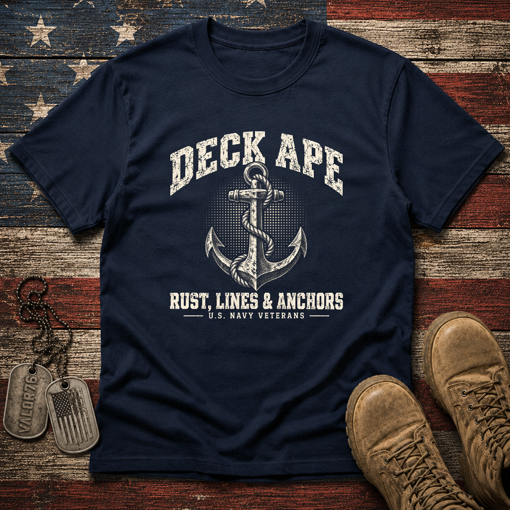 Deck Ape Navy Classic Tee