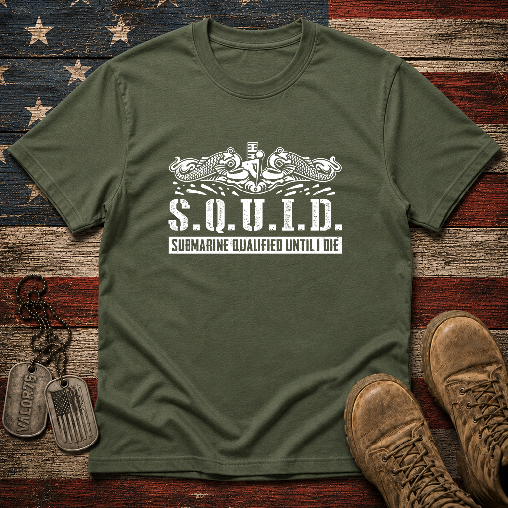Submarine Qualified Until I Die Classic Tee