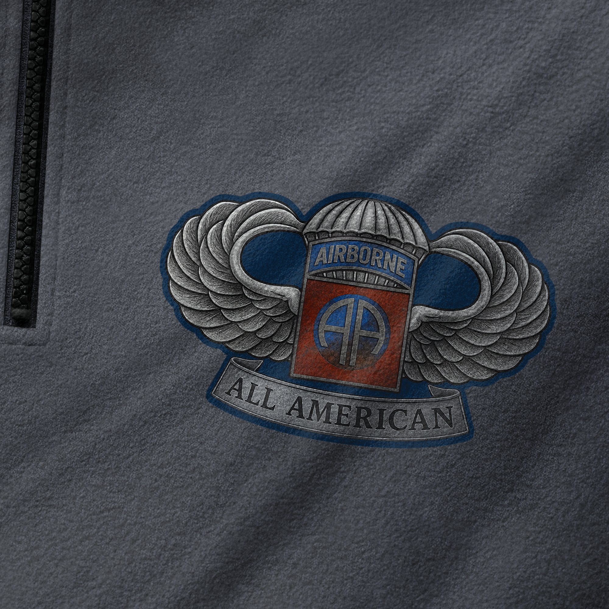 AA Airborne Half-Zip Raglan Sweatshirt