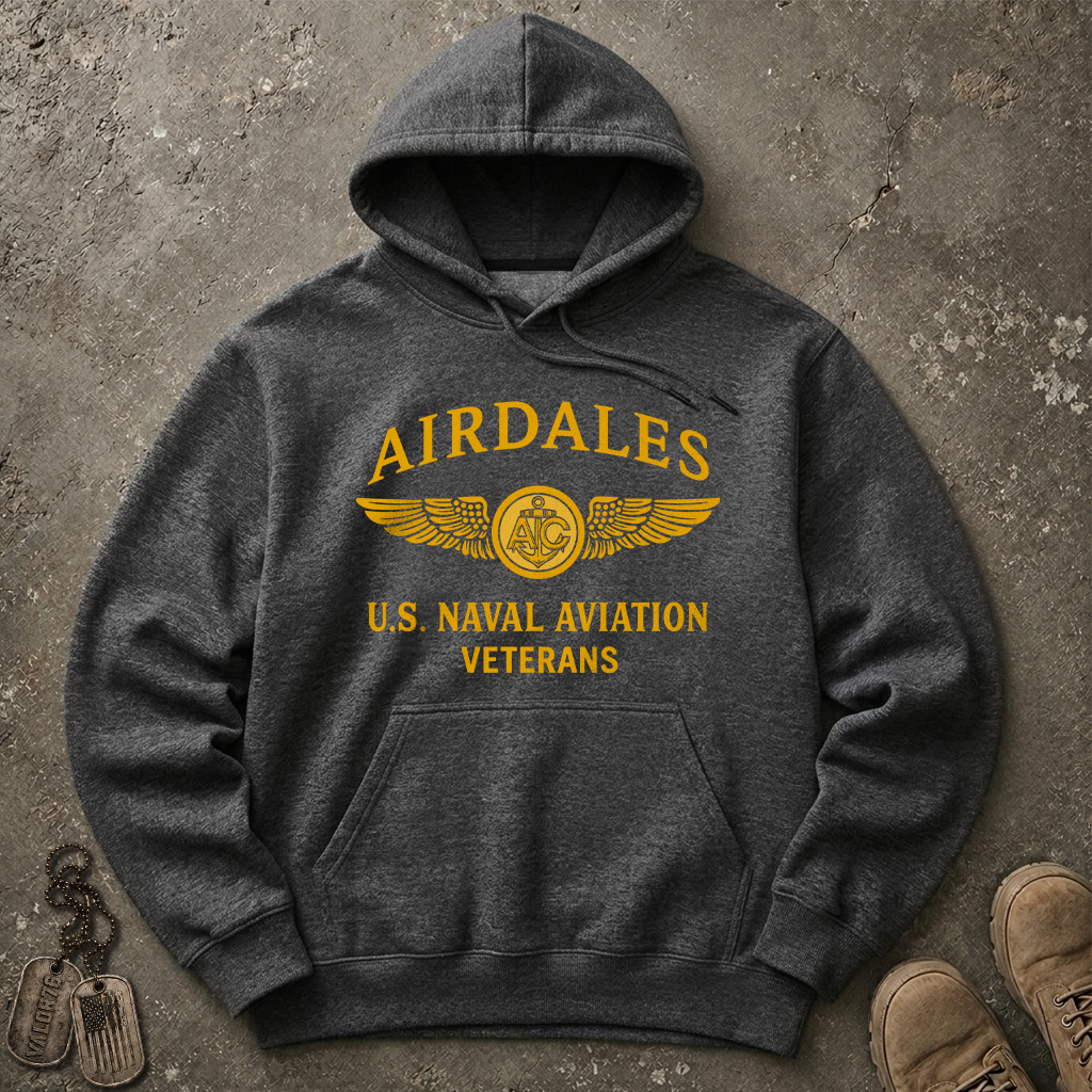 Airdales Aircrew Wings Heavy Blend™ Hoodie
