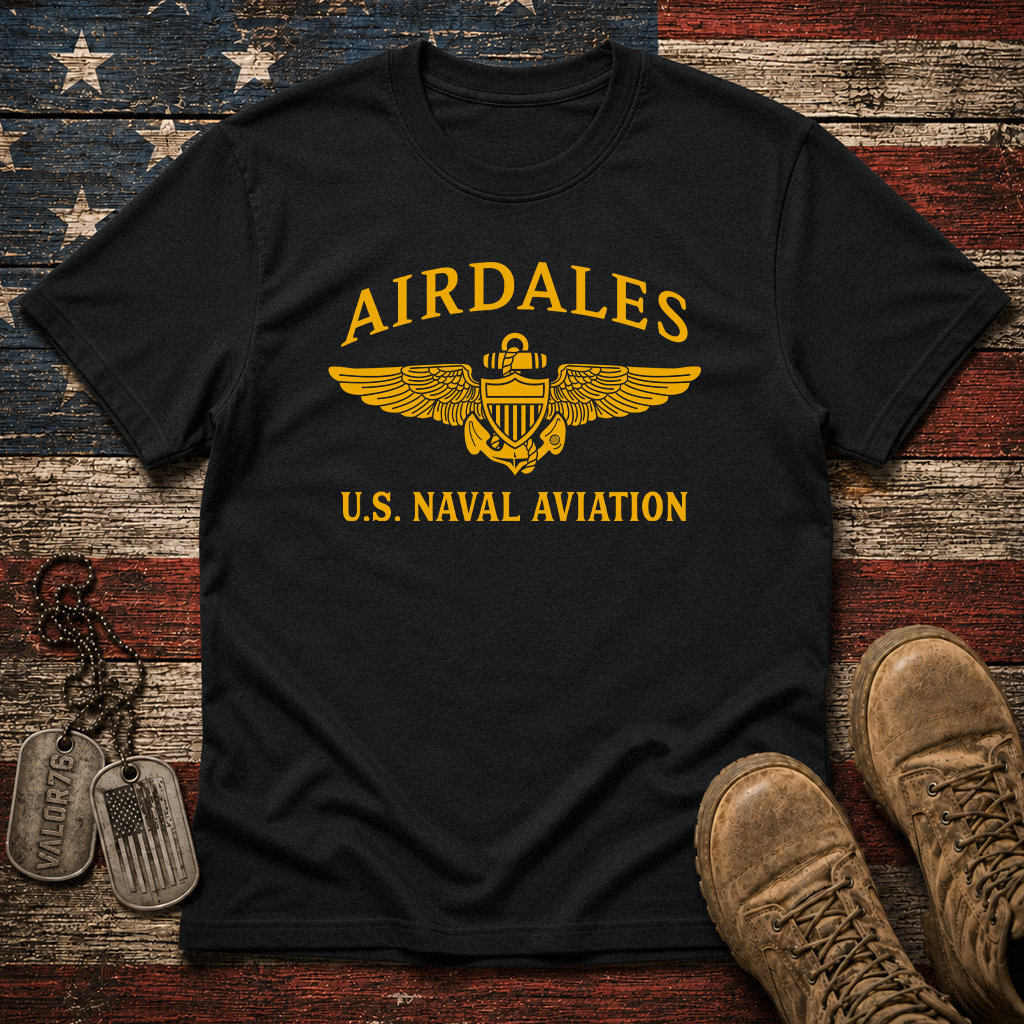 Airdales Aviator Wings Classic Tee
