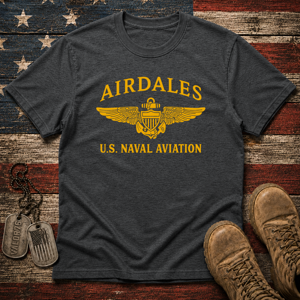 Airdales Aviator Wings Classic Tee